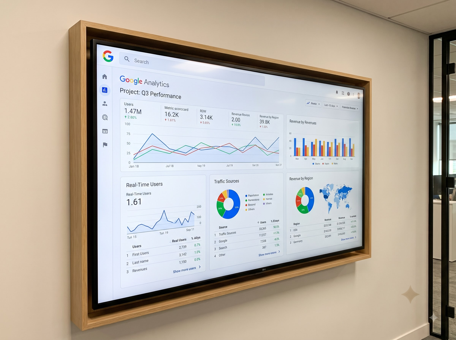 Search demand, captured at the right moment — a pull strategy.